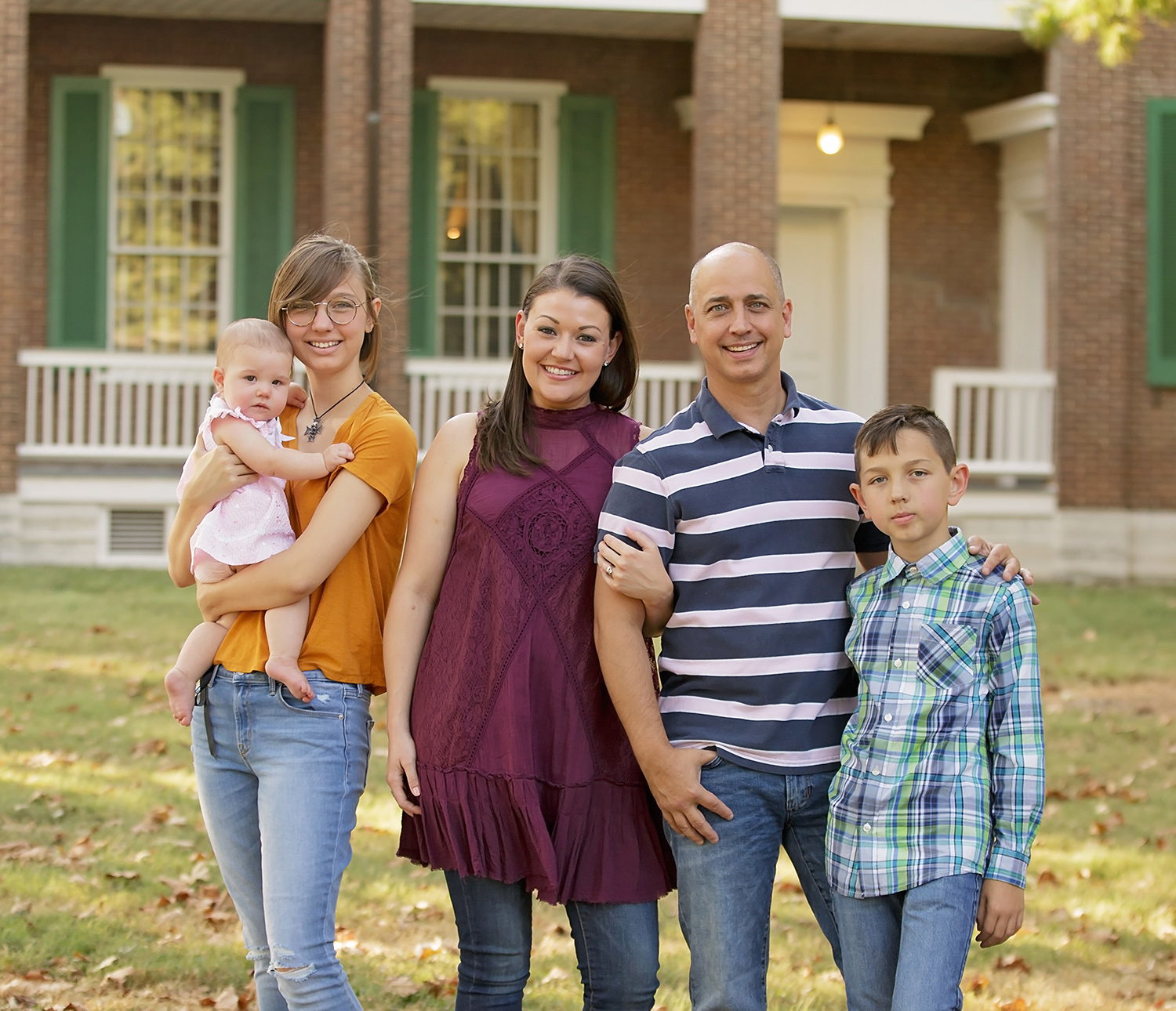 Craig Tackett and family